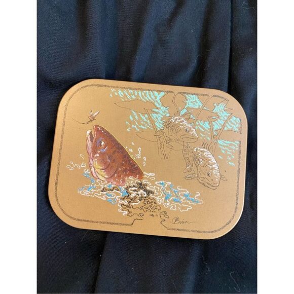 Set of 4 Vintage Avon Wildlife Coasters Tom O'Brien Felt Back - Picture 4 of 11